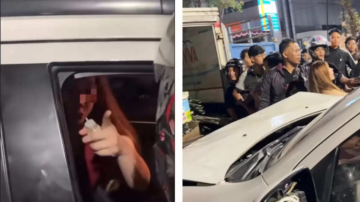 Diduga Mabuk, Wanita Tabrak Parkiran di Surabaya hingga Satu Orang Tewas