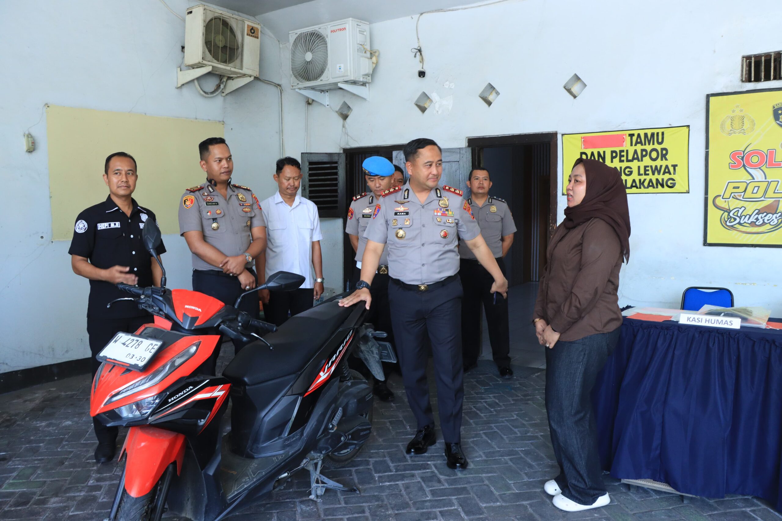 Polsek Cerme Ungkap Curanmor di Parkiran Minimarket Gresik, Motor Korban Berhasil Dikembalikan